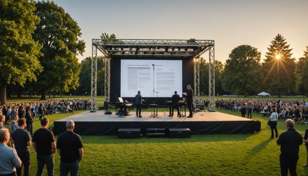 Quelles autorisations pour organiser un concert en plein air ?
